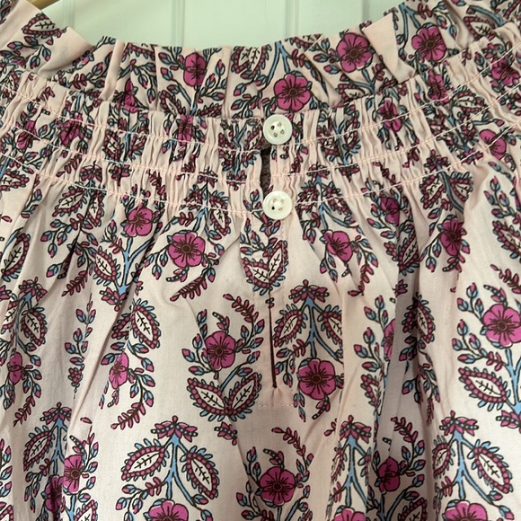 J.Crew Pink Floral Blouse - Picture 3 of 7